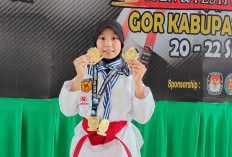 Piala Dandim 0409 Rejang Lebong, Karateka Muda Chinara Ivanovna Borong Medali Emas