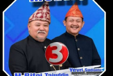 Rifai-Yevri Raih Suara Terbanyak PSU Pilkada BS, Hasil Hitung Cepat