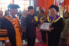 Hadiri Wisuda Mahasiswa Politeknik Raflesia, Herwan : Alumni Harus Mampu Bersaing