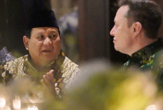 Prabowo Makan Malam Bareng Elon Musk di Sela KTT WWF ke-10 