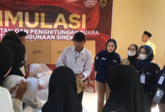 Jelang Pemilu 2024, KPPS Ikuti Simulasi Pemungutan dan Penghitungan Suara