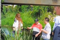 Waka I DPRD Tinjau Langsung Kondisi Jembatan Kampung Delima