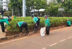 Sampah Tahun Baru di Jakarta Capai 130 Ton