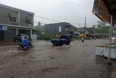 Hujan Deras, Jalan di Rejang Lebong Terendam Banjir!