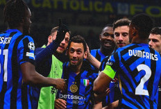 Inter Milan Lolos 8 Besar Liga Champions Usai Gasak Feyenoord 2-1