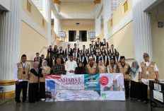 Milad Elmira Haromain, Wakil Bupati Kepahiang Lepas Keberangkatan 35 Jamaah Umroh 