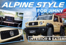 Jimny Alpine Style Tampil dengan Bergaya Retro Modern di IMX 2025