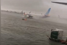 Bandara Dubai Terendam Banjir, Ratusan Penerbangan Dalihkan