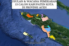 Ini 10 Calon Kabupaten dan 3 Kota Baru di Aceh