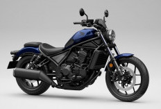 Honda Rebel 500 dan 1100 Dapat Penyegaran, Ini Tampangnya!