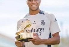 Raih Sepatu Emas Eropa Bersama Real Madrid, Mbappe Bangga