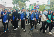 Ribuan Masyarakat Ramaikan Jalan Sehat, HUT Kota Curup ke 145