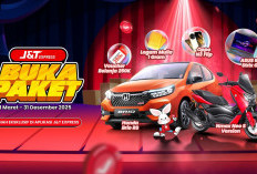 J&T Express Sediakan Hadiah Voucher hingga Mobil di Program Apresiasi Buka Paket untuk Para Pelanggan