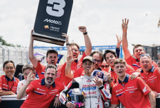 Veda Ega Cetak Sejarah di Moto3