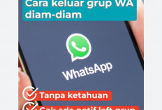 Ini Tutorial Keluar Grup WA Tanpa Terdeteksi