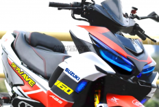 Penantang Baru Aerox dan Vario, Suzuki Skywave Tampil Gahar dan Siap Jelajah Semua Medan