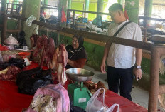 Hari Waisak, Satgas Pangan Polres Rejang Lebong Pantau Harga Sembako di Pasar