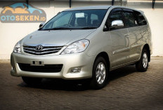 Toyota Kijang Innova Bensin Sangat Cocok jadi Mobil Keluarga, Segini Harga Bekasnya!