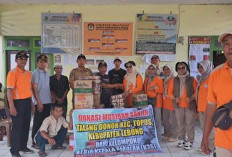 KKKS Curup Utara Bantu Sembako, Bantu Korban Bencana Lebong
