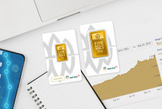 Harga Emas Antam Naik, Kini Rp 2,6 Juta per Gram