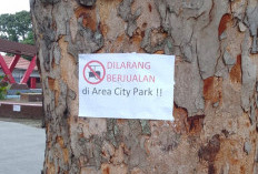 PKL Dilarang Berjualan di Kawasan City Park, Anes : Jika Ngeyel, Ada Sanksi